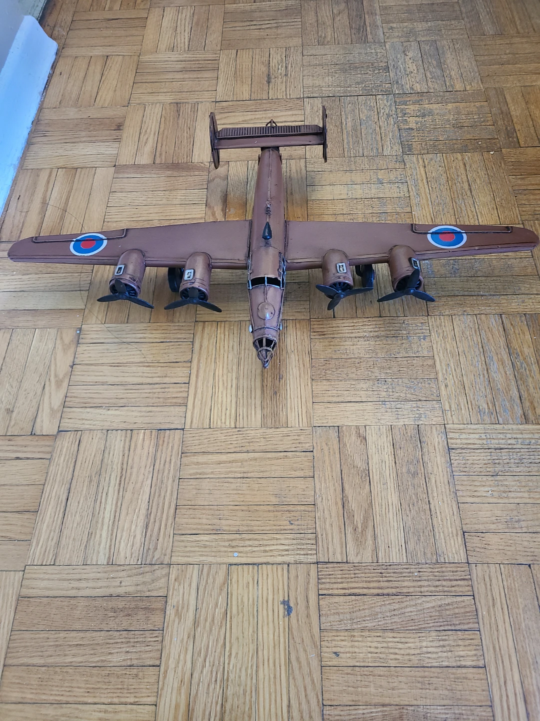 Tin Model WW2  B24 Bomber Liberator Lil Diamond Airplane - photo 2