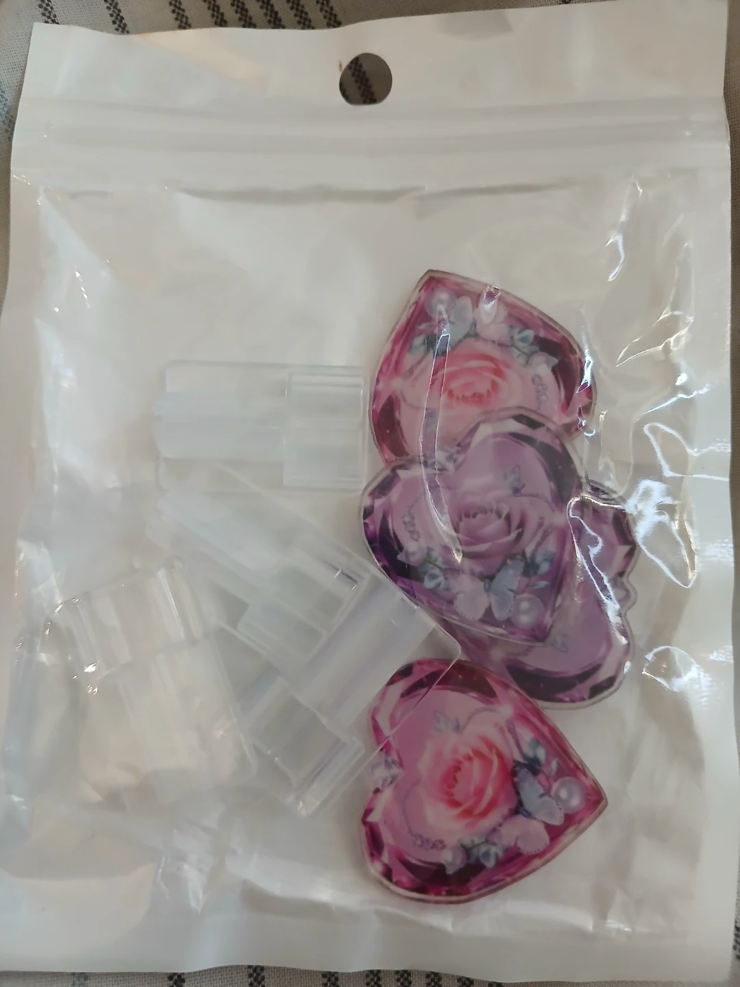 Heart Rose Floral Cable Bite Cord Protectors
