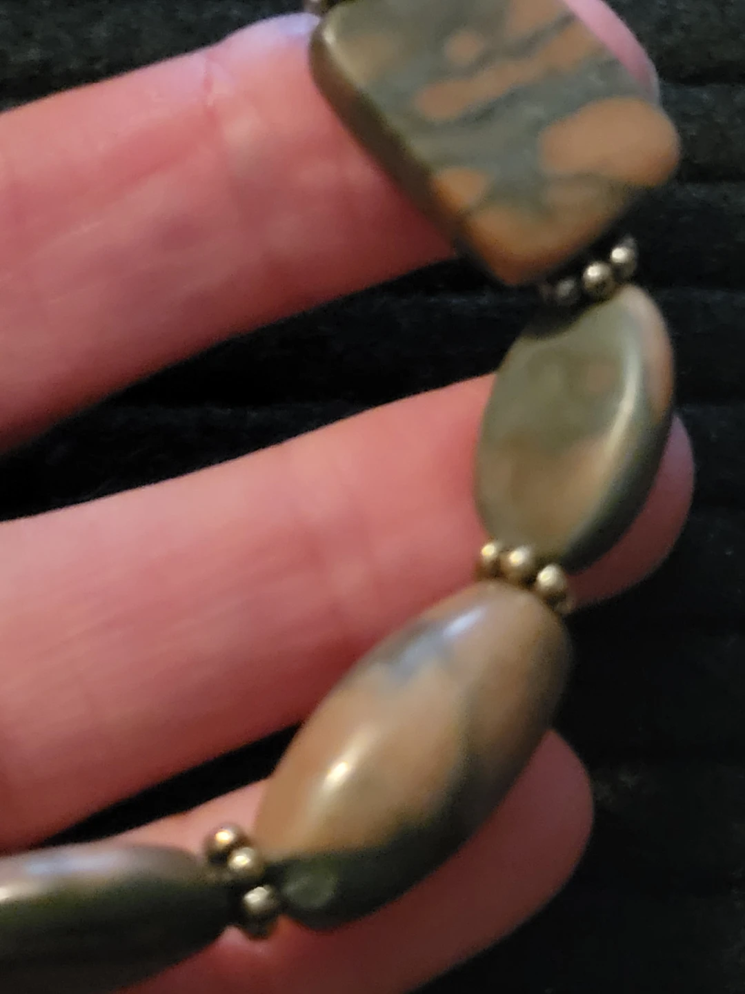 Jasper Gemstone Bead Bracelet - photo 5