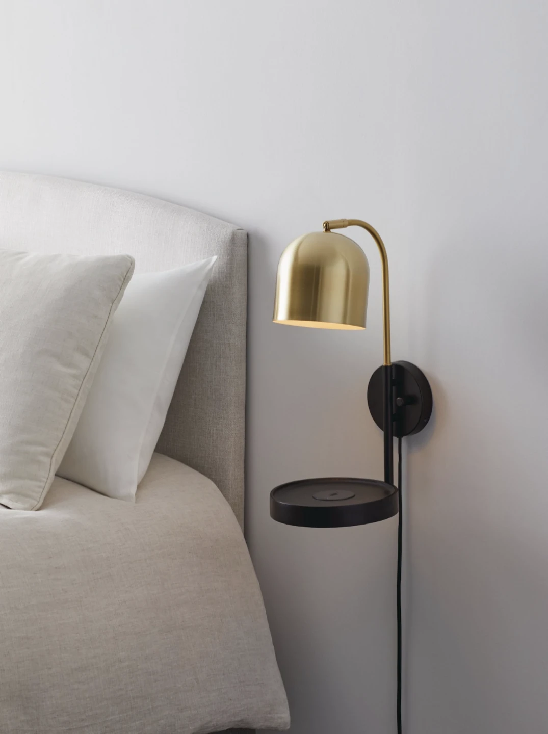 Wall Sconce with Wireless Charging Shelf - photo 2