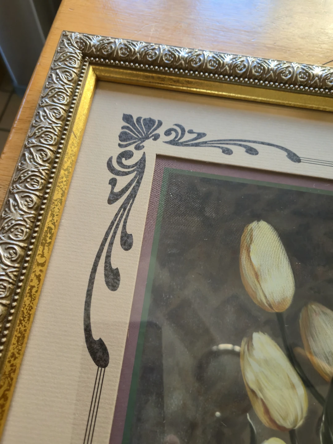 Home Interiors & Gifts Framed Floral Wall Art - photo 4