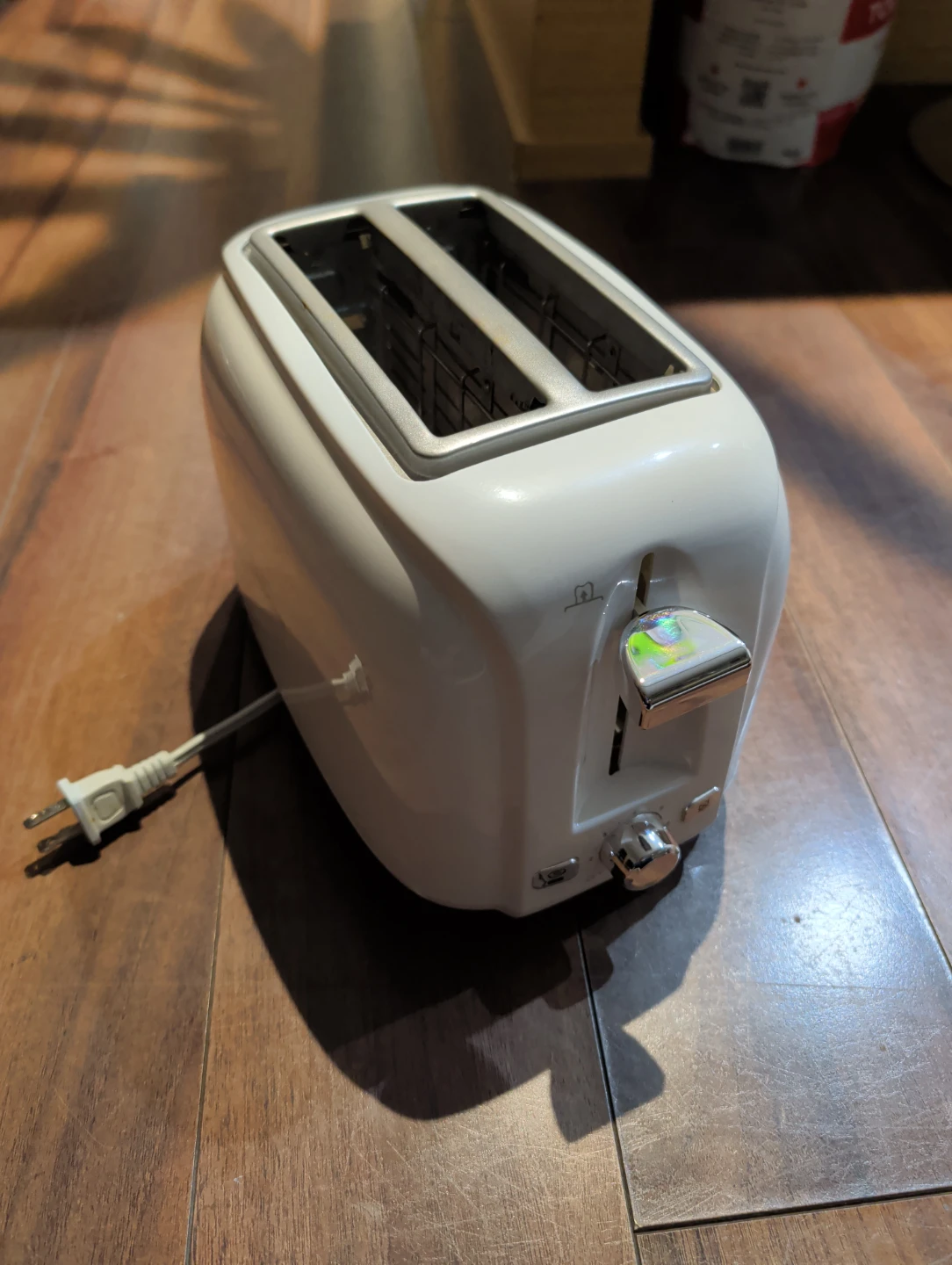 Sunbeam 2-Slice White Toaster