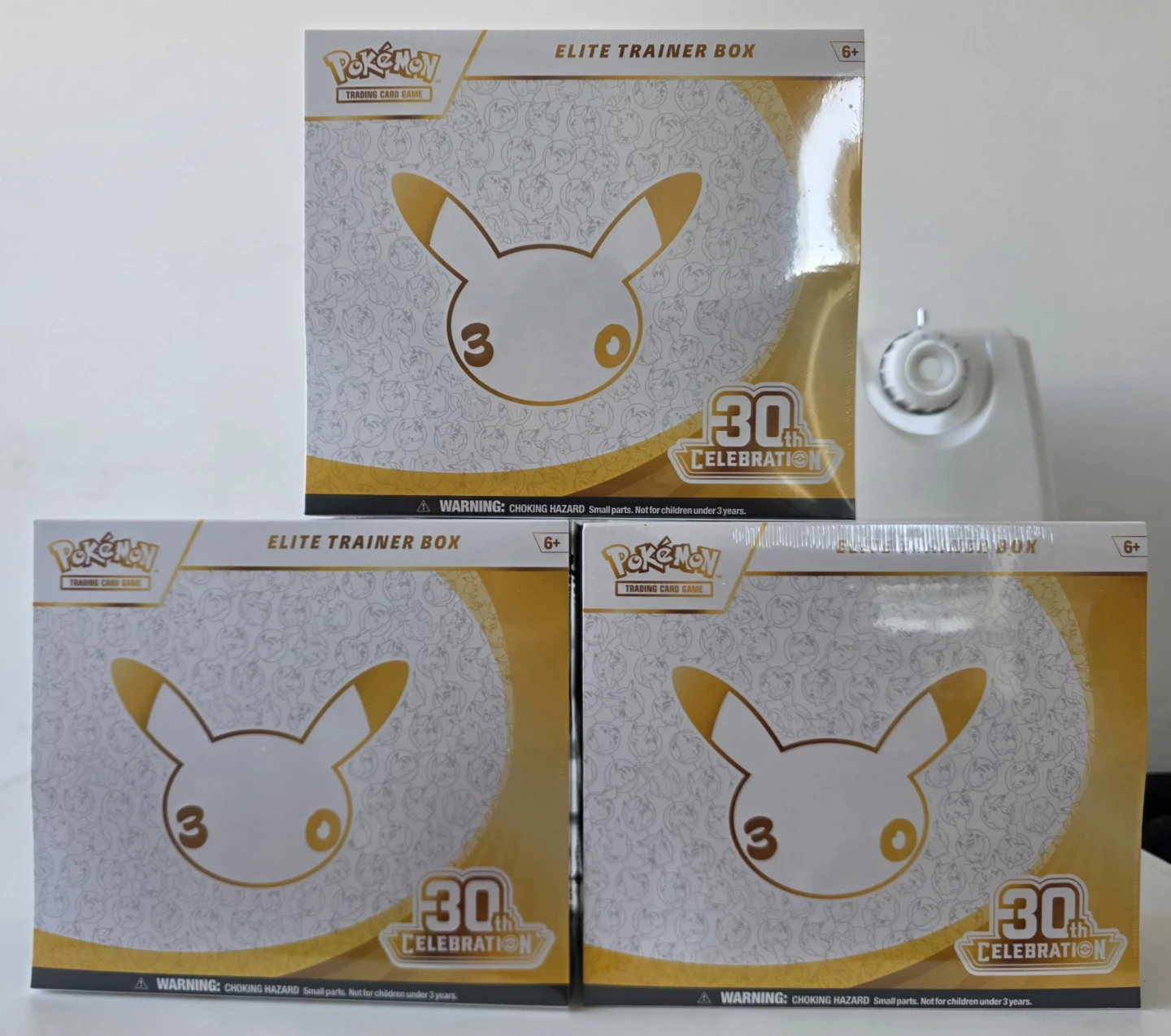 3 Pokemon 25th Anniversary Celebrations Elite Trainer Boxes