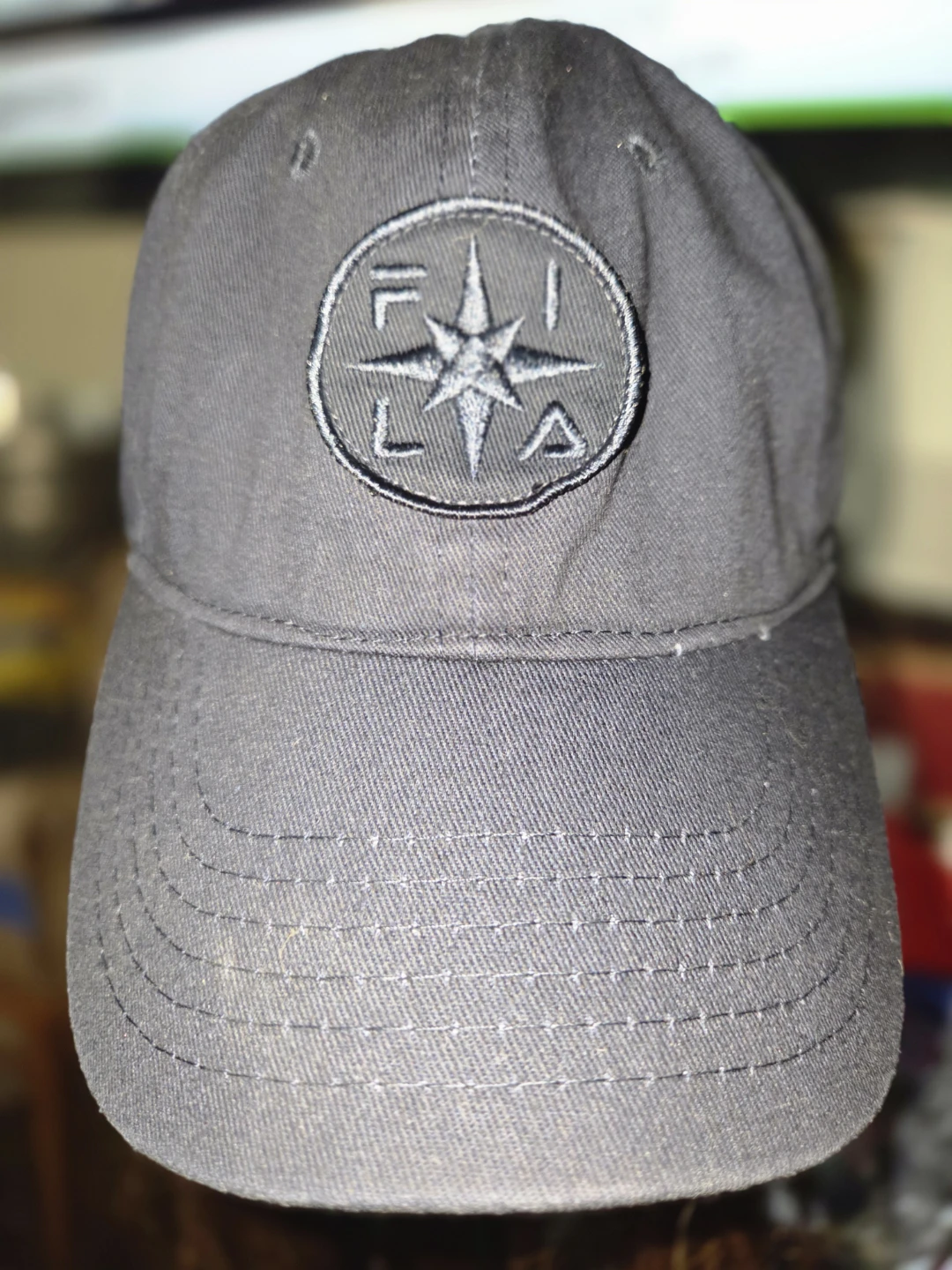 Fila 'Compass' Adjustable Strap Back Hat