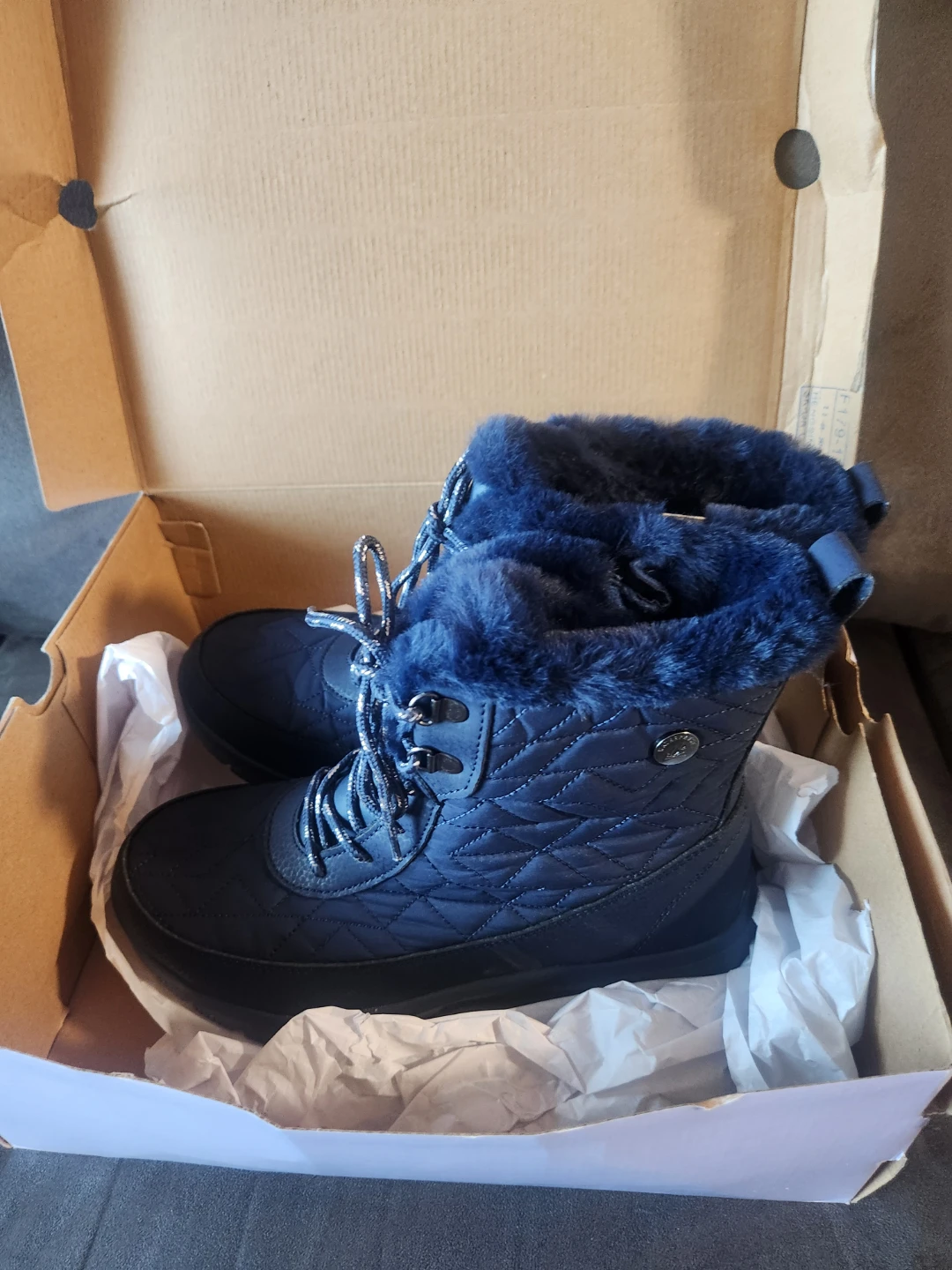 Skechers Easy Going-Frostine Navy Boots - photo 4