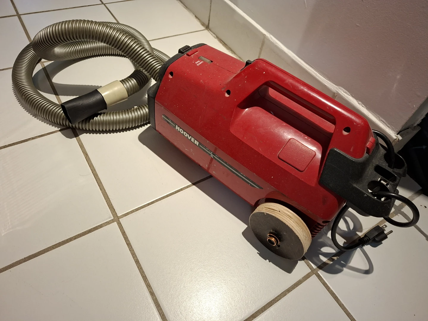 Hoover Red Canister Vacuum