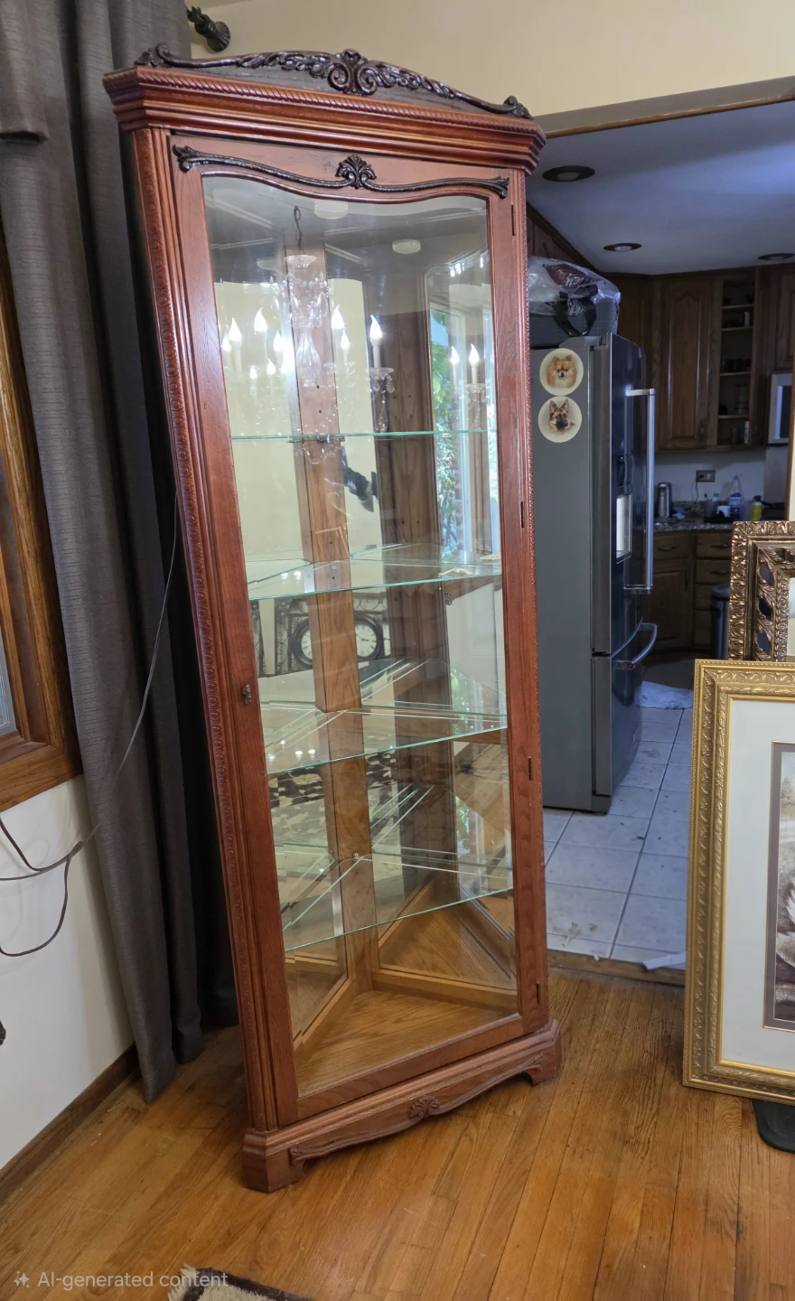 Corner Curio Cabinet - photo 2