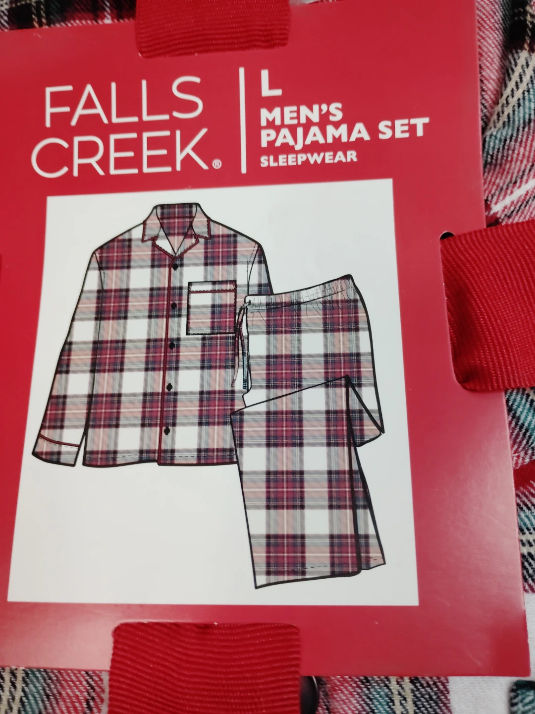 Falls Creek Men's Flannel Pajama Set Size L