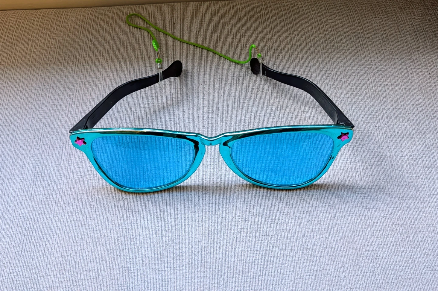 Large Blue Clown Size Halloween Costume Sunglasses