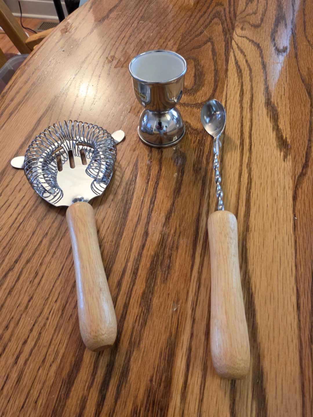 Vintage 3-Piece Cocktail Bar Tool Set – Never Used - photo 2