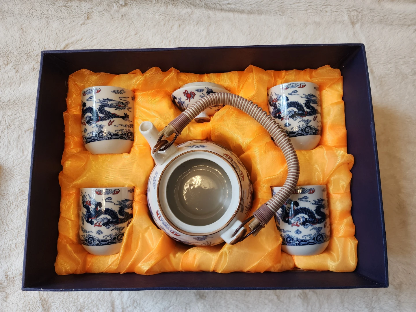 🫖Tea Set ☕ - 🇯🇵Japanese🐉Dragon design 🐲 - photo 2