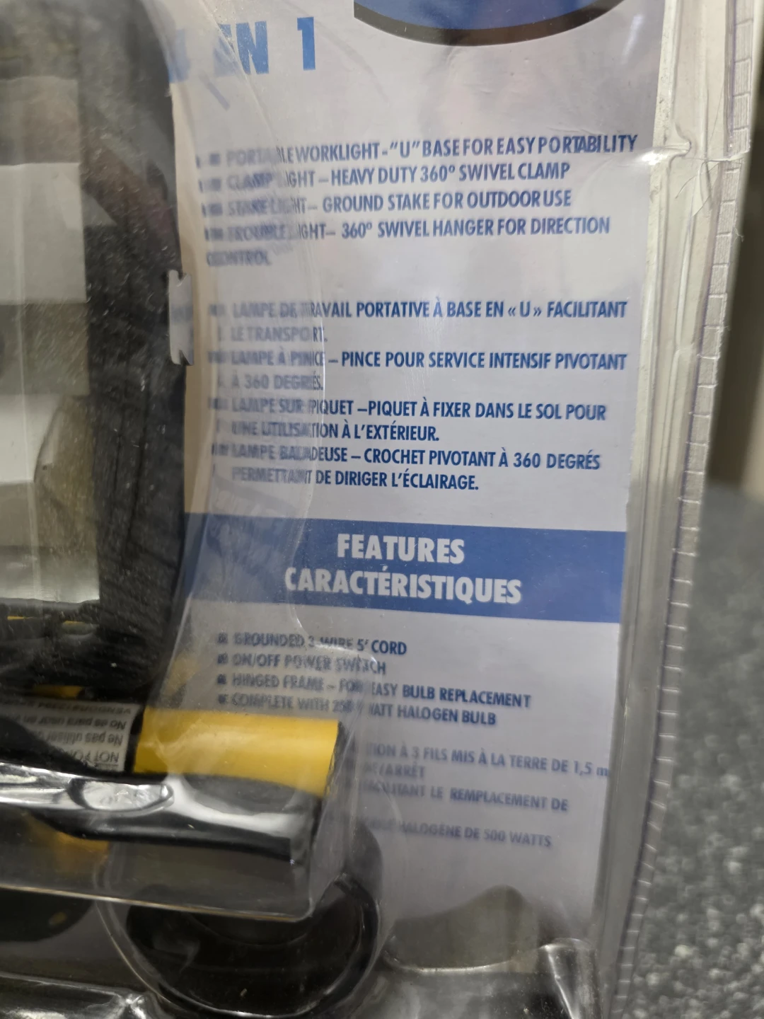 Workforce 4-in-1 Halogen Worklight - photo 3