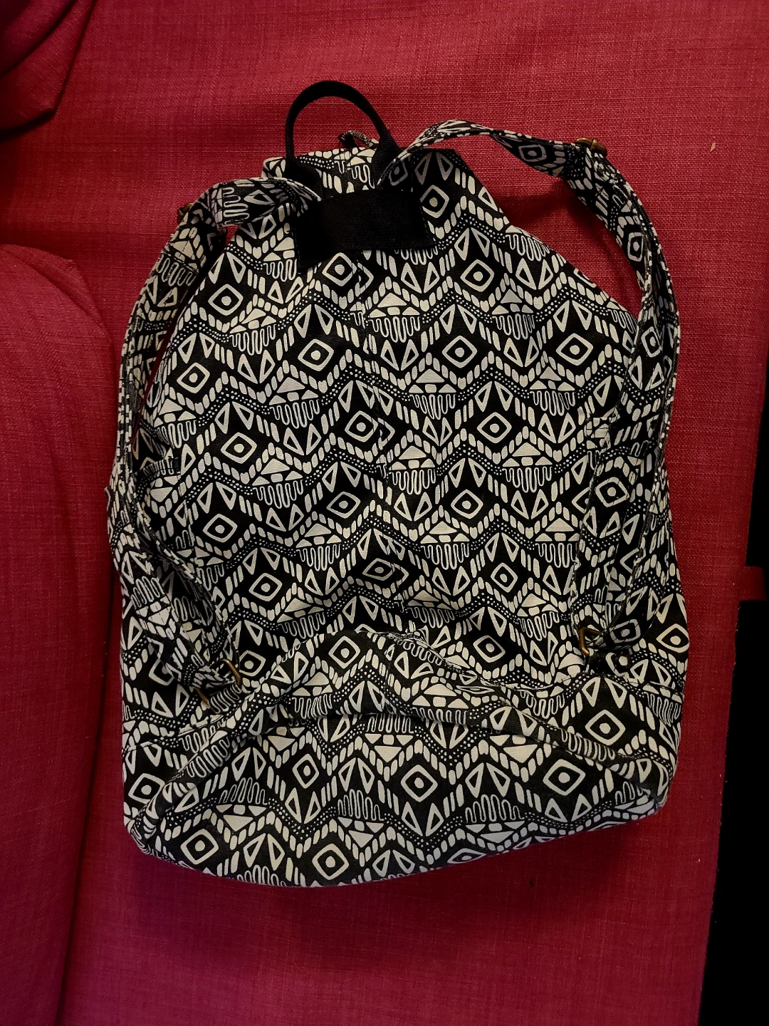 Kavu Rope Bag Black and White - photo 3