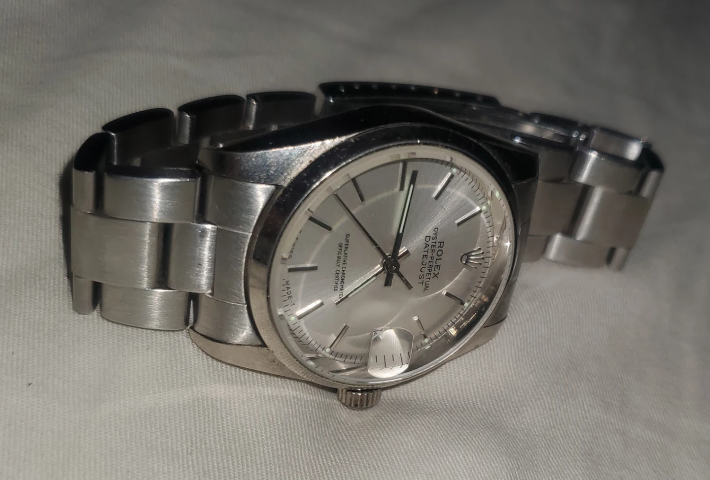 Authentic Rolex OYSTER-PERPETUAL DATEJUST - photo 5