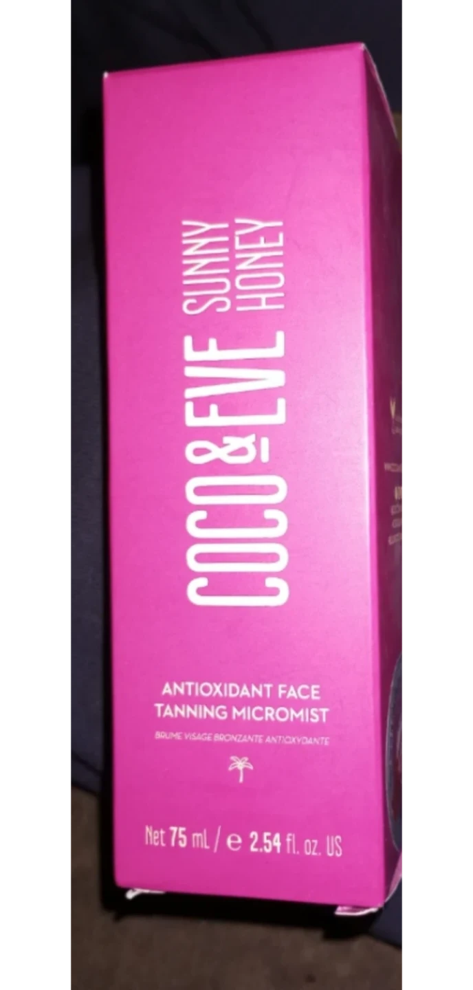 Coco & Eve Sunny Honey Antioxidant Face Tanning Micromist