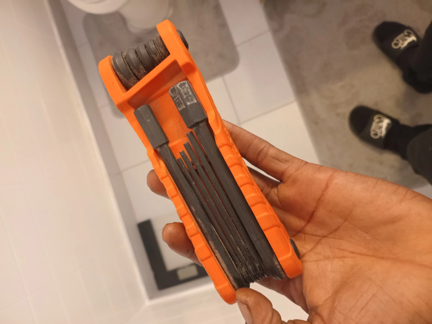 Klein Tools Compact Folding Hex Key Set, SAE and Metric - photo 3