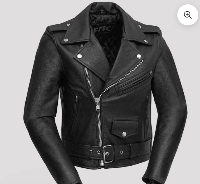 Boutique of Leathers Black Leather Jacket