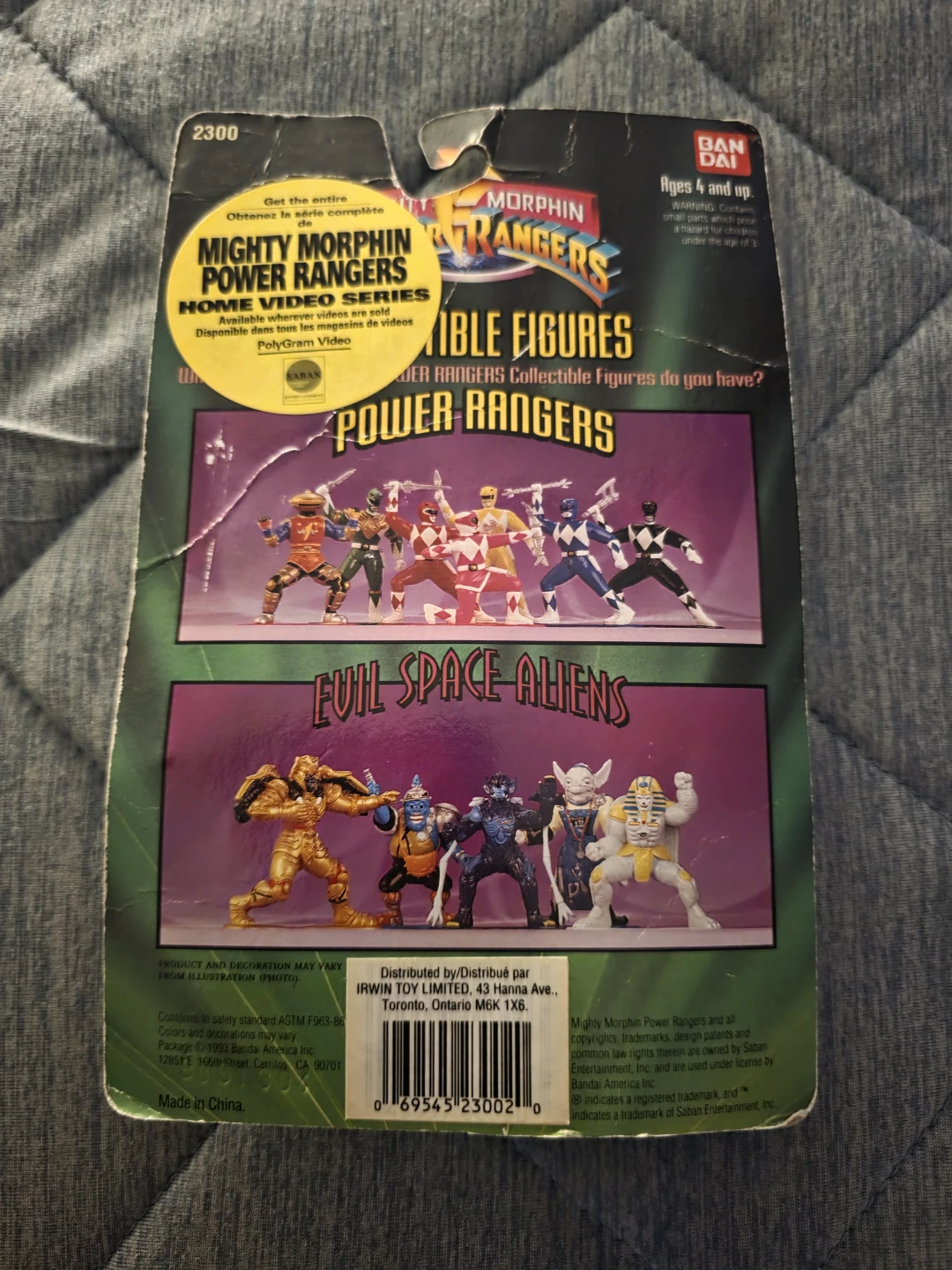 Vintage Alpha 5 Mighty Morphin Power Rangers Collectible Figure - photo 2