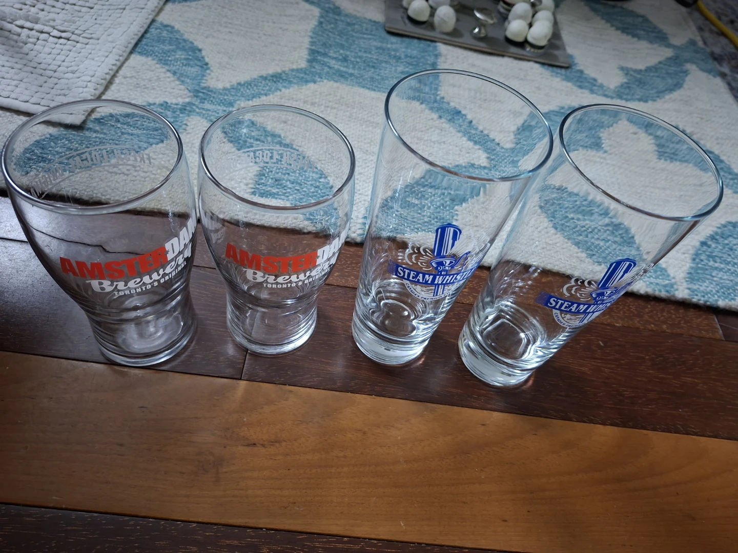 Set of 4 Brewery Glasses