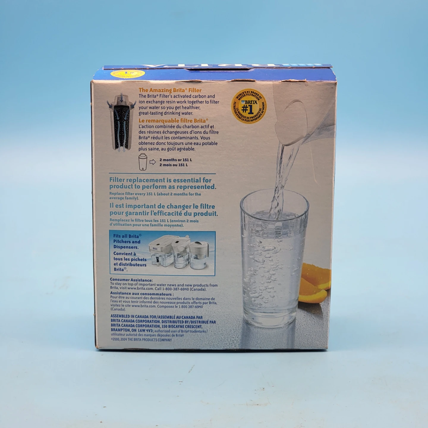 NEW/ SEALED Brita Pitcher REPLACEMENT FILTERS 2 Pack - photo 2