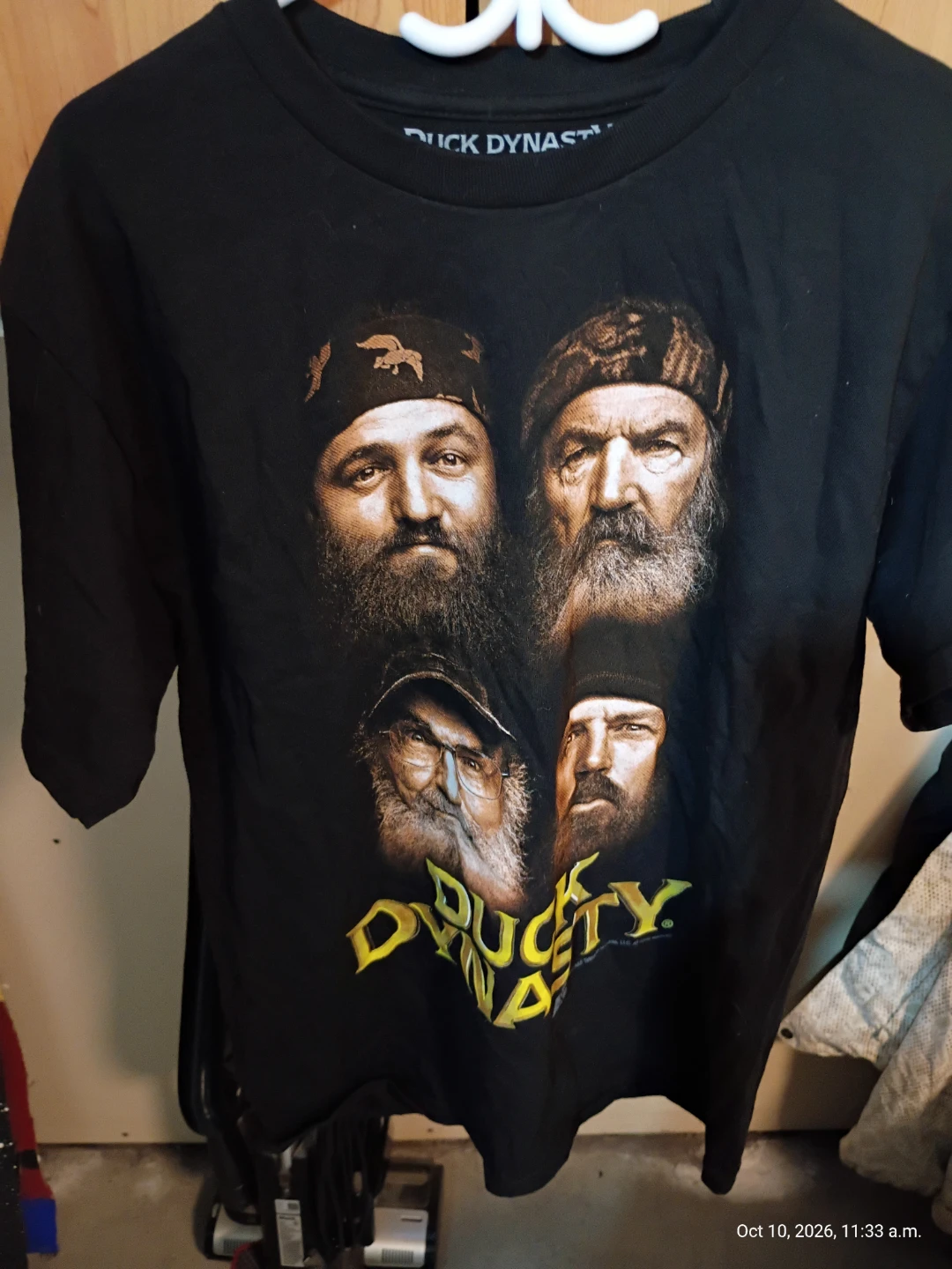 Duck Dynasty T-Shirt Black Large