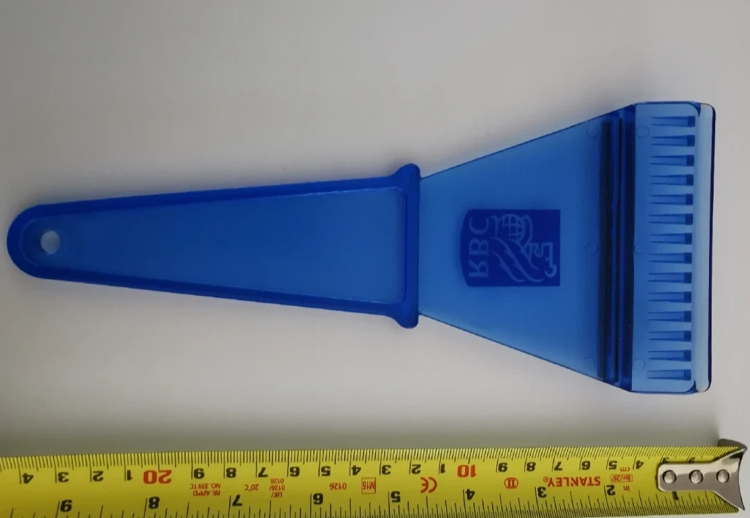 RBC Blue Plastic Ice Scraper - photo 2