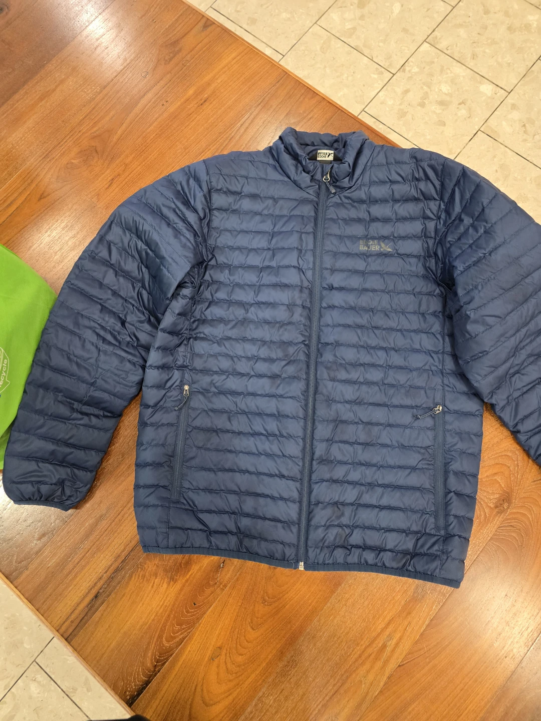 Eddie Bauer Blue Down Jacket - photo 2