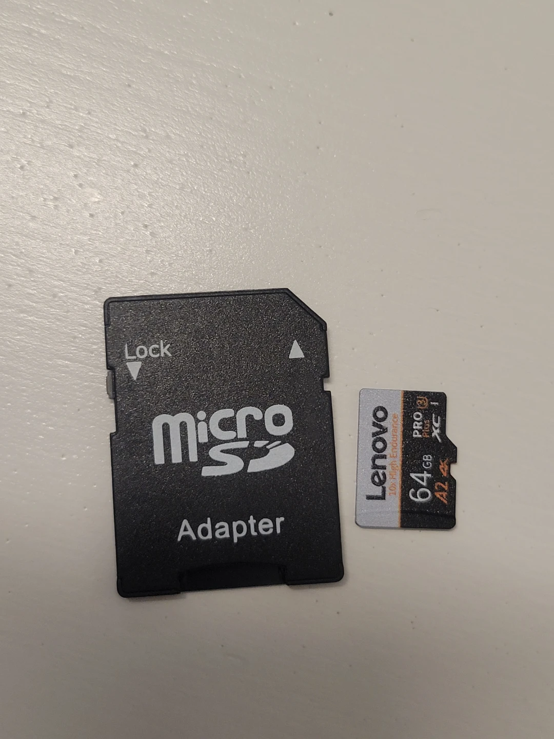 Lenovo 64GB Pro Plus MicroSD Card with Adapter