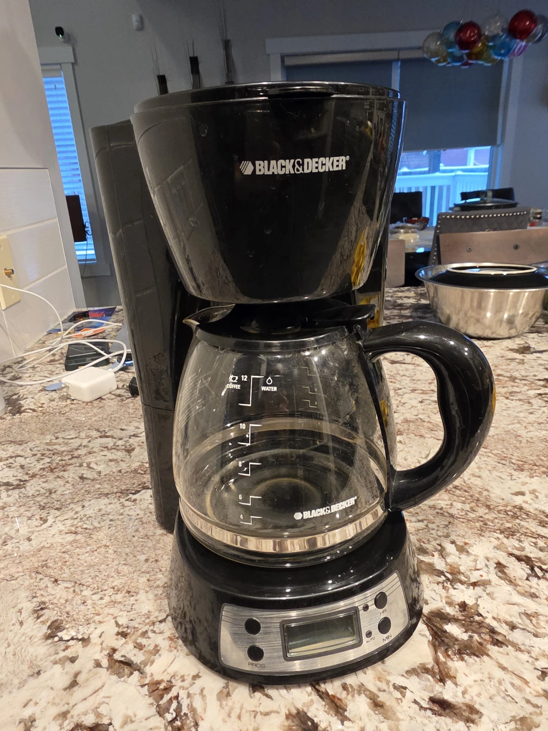 Black & Decker 12-Cup Programmable Coffee Maker