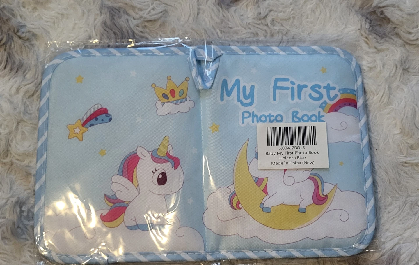 New Baby My First Photo Book - Unicorn Blue - photo 2