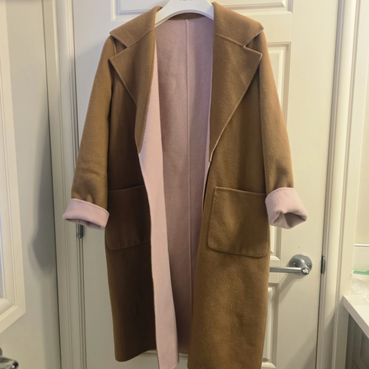 Veronica Beard Lyonia Reversible Wool-Cashmere Coat - photo 4