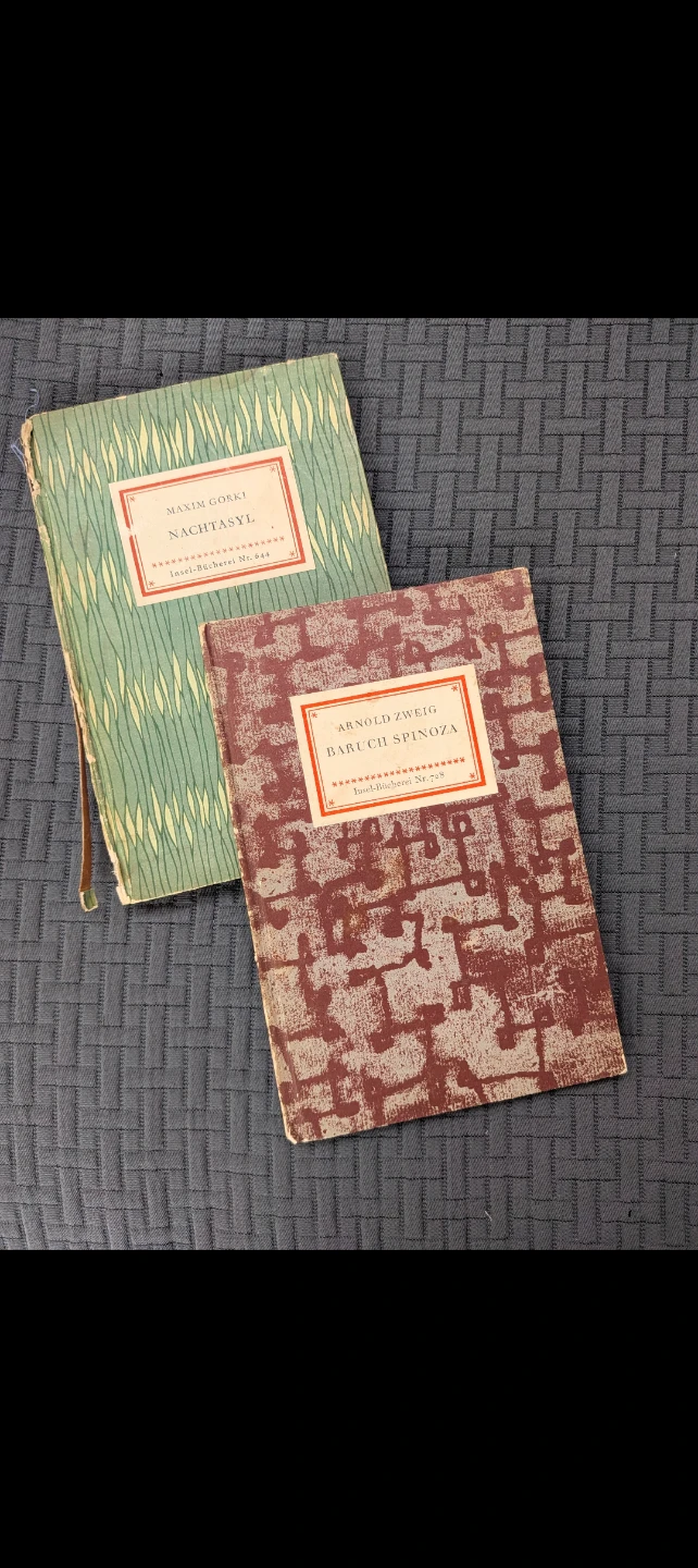 Set of 2 Vintage Insel-Bücherei Books - photo 2