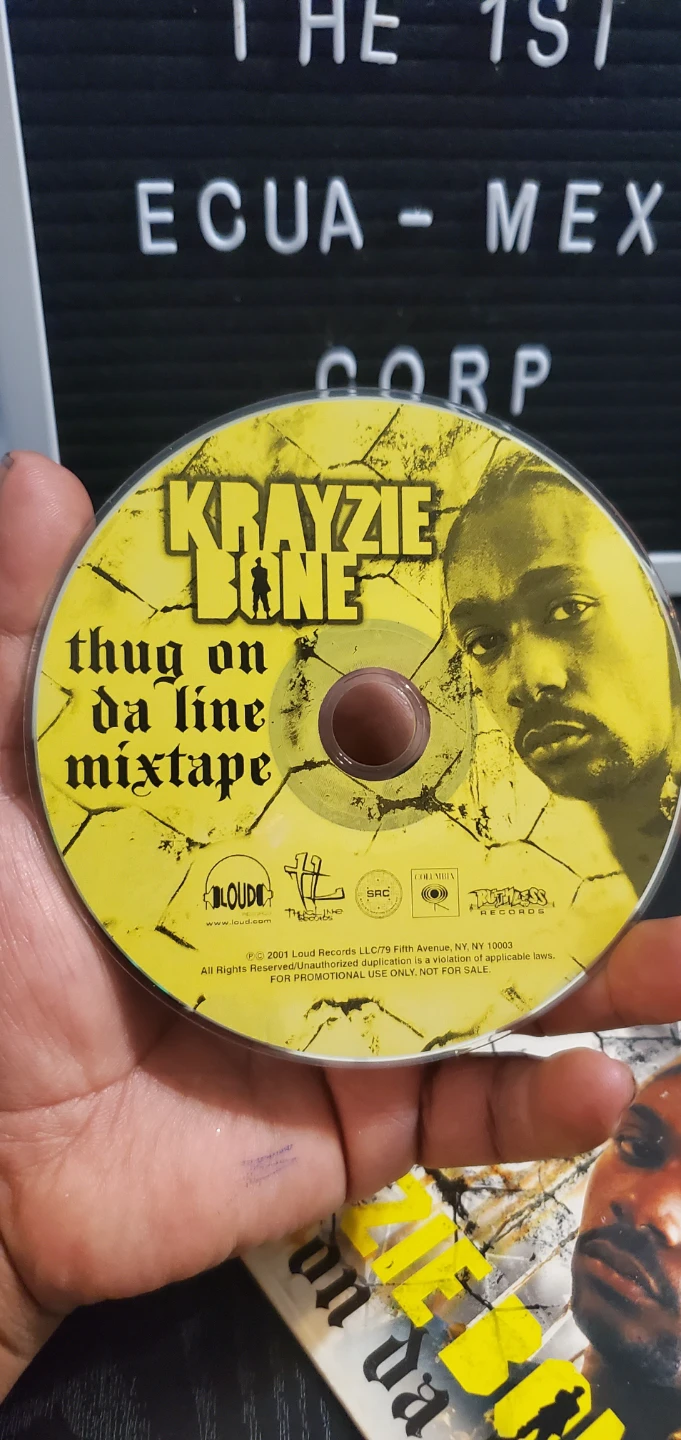 Krayzie Bone Thug On Da Line Mixtape CD - photo 3