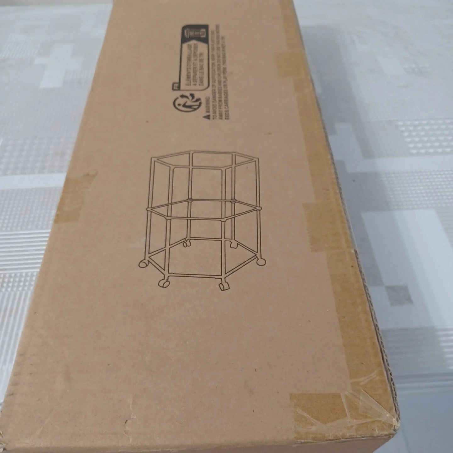 Rolling Hexagonal Storage Cart - photo 3