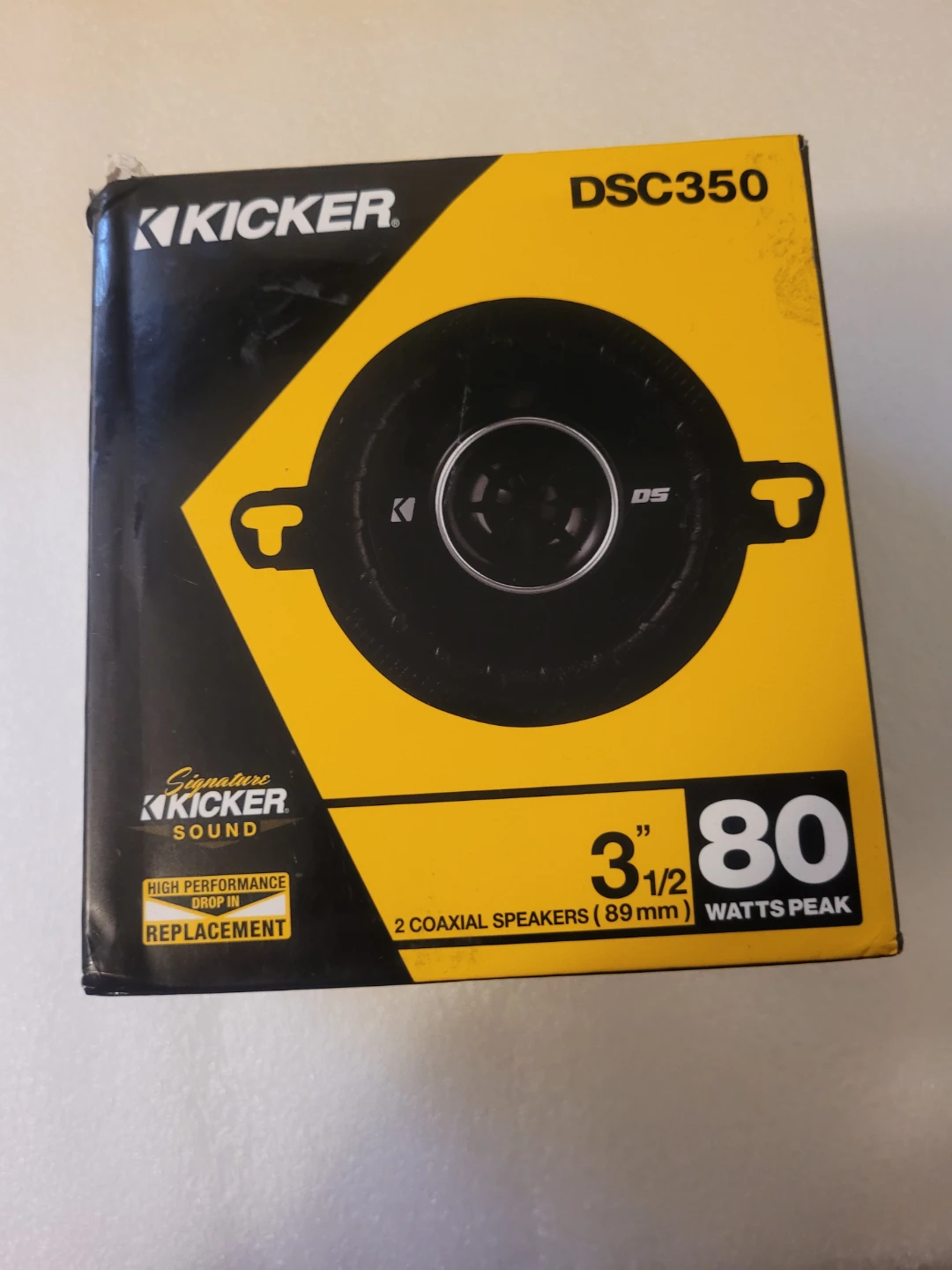 Kicker DSC350 3.5-inch Coaxial Speakers