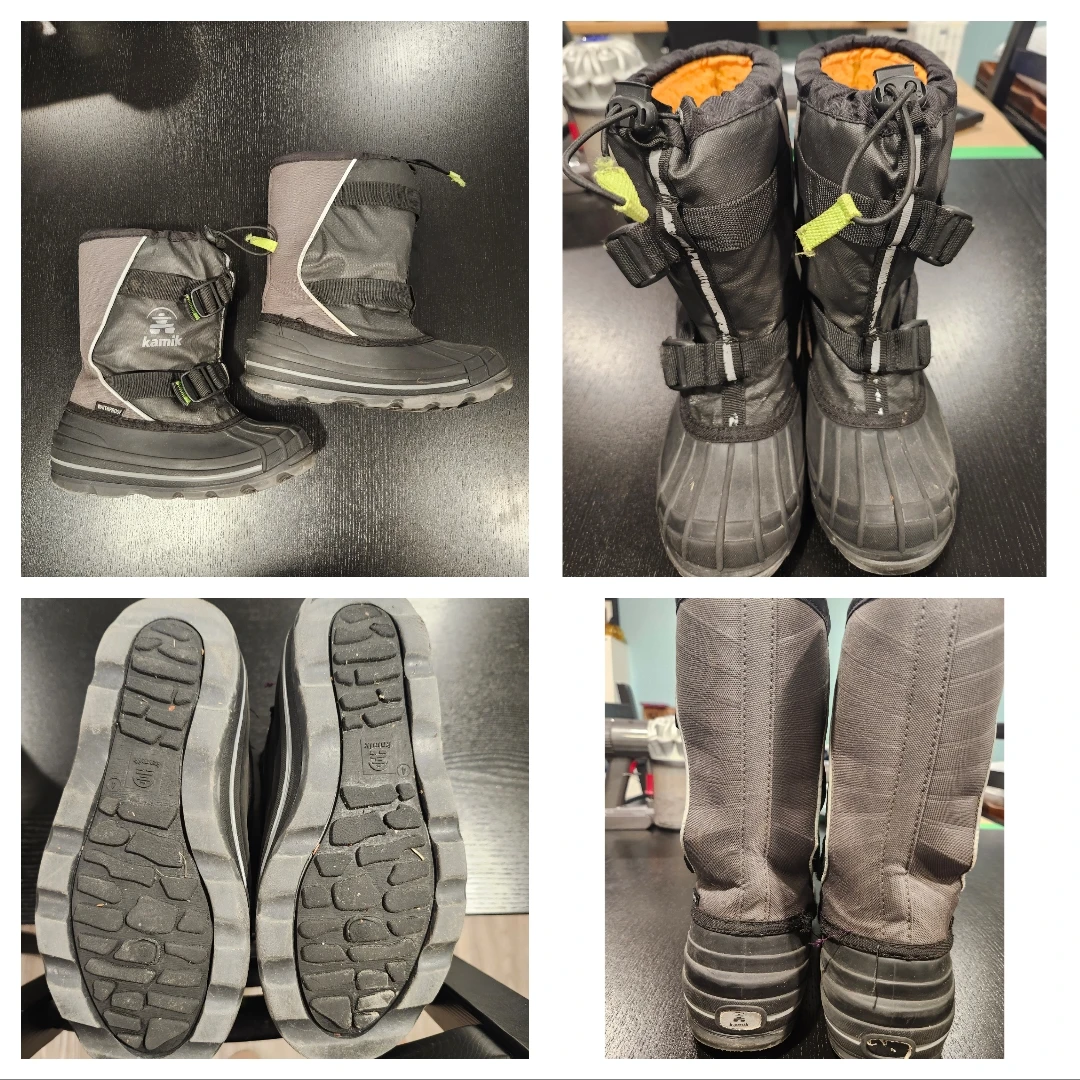 Jackets and Kamik Winter Boots