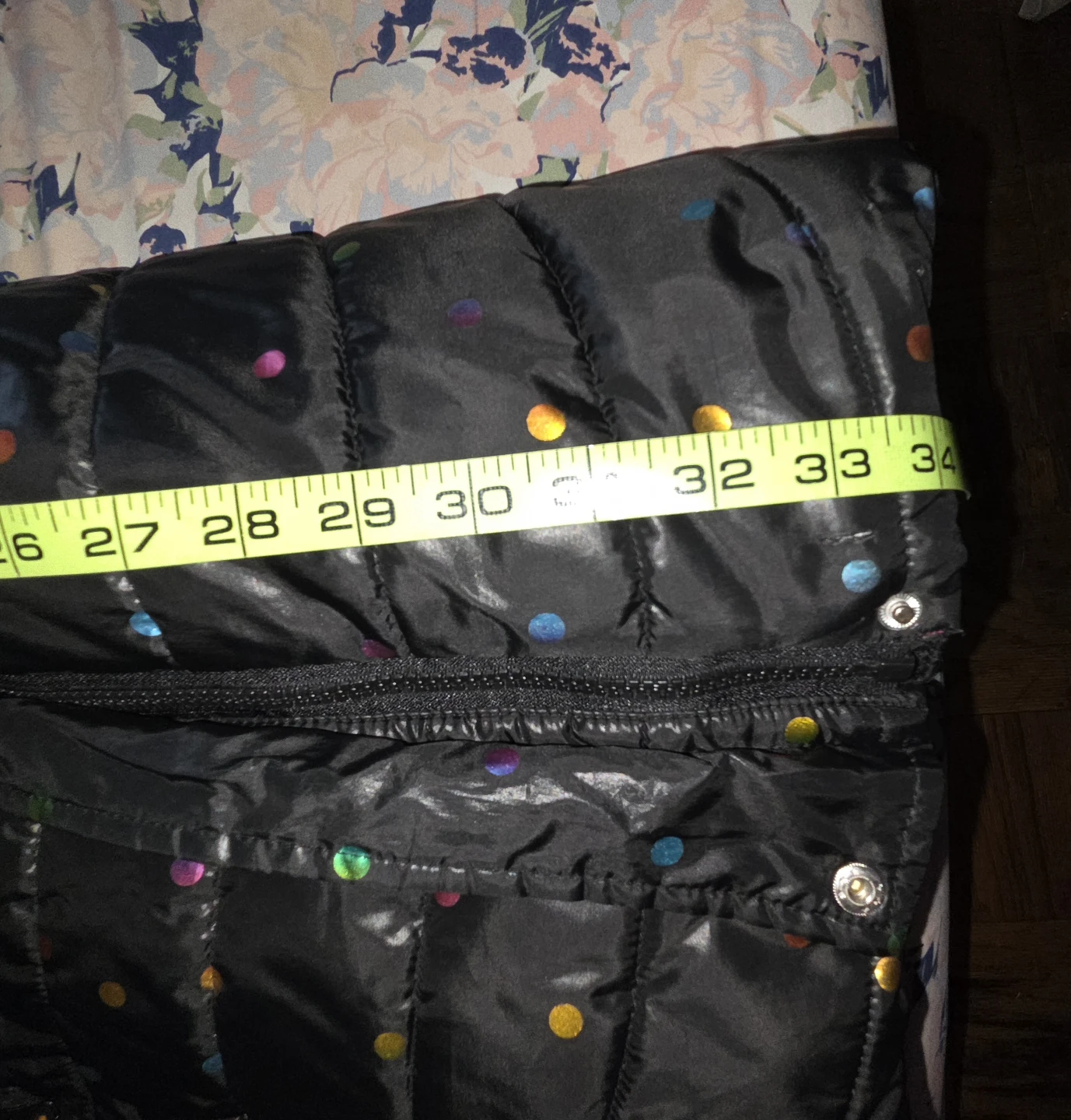 Cat & Jack Metallic Dot Puffer/Sherpa Coat in a Big Kid's XXL - photo 5