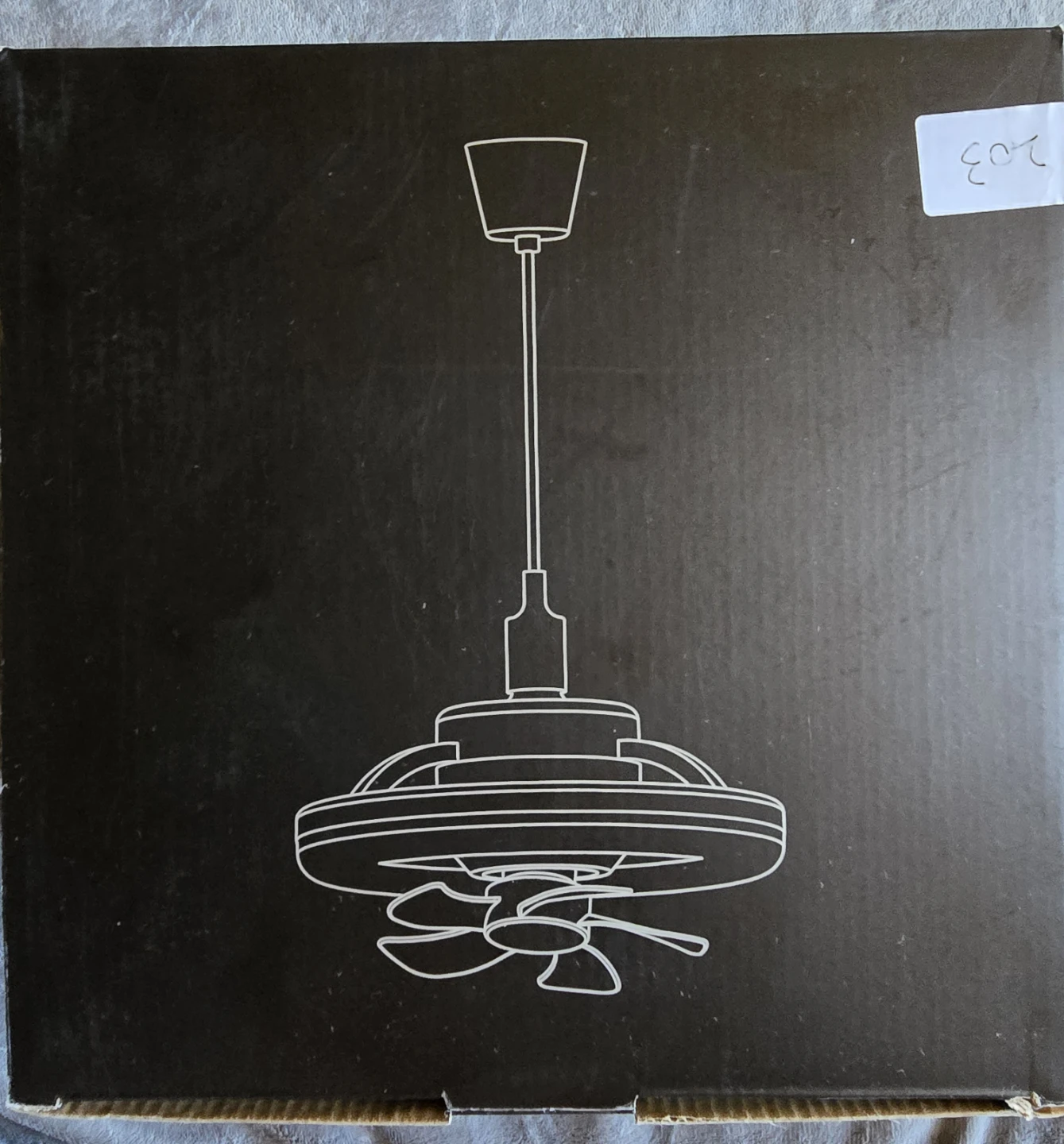LED Ceiling Fan Light 360° Rotation - photo 2