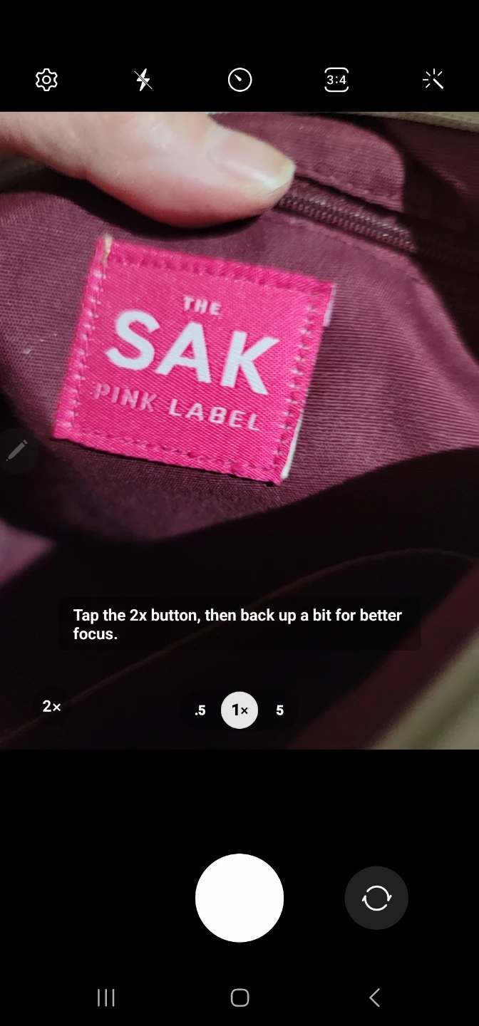 The Sak Pink Label White Shoulder Bag - photo 5