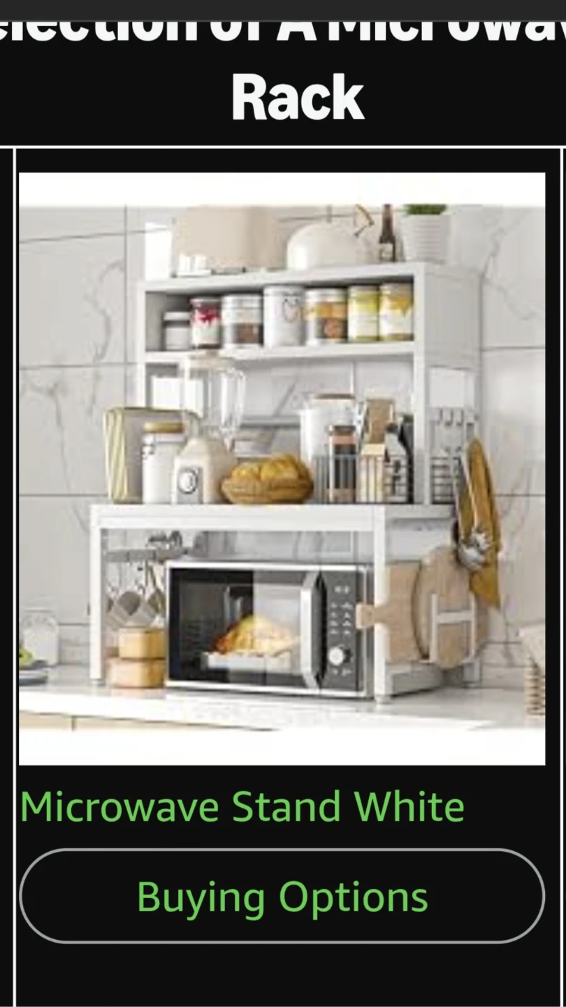 EnHomee 4-Tier Microwave Stand - photo 3
