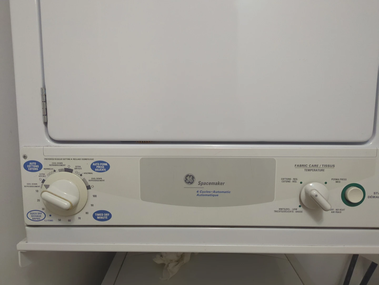GE Spacemaker Dryer - photo 2