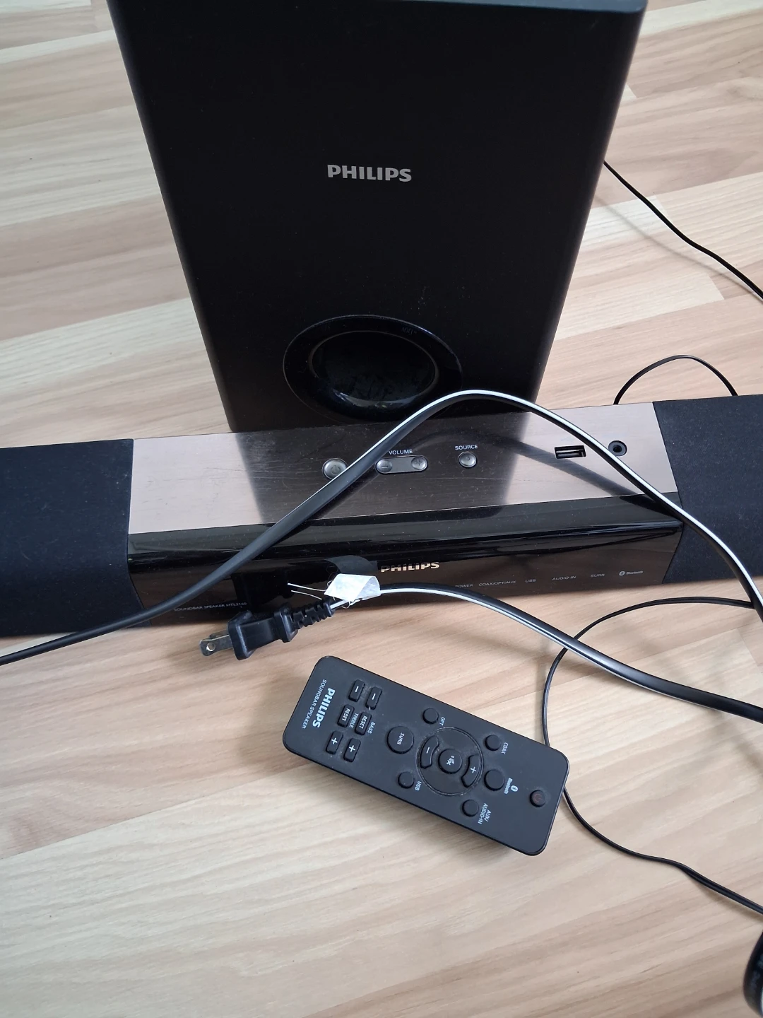 Philips HTL2160 Soundbar with Subwoofer