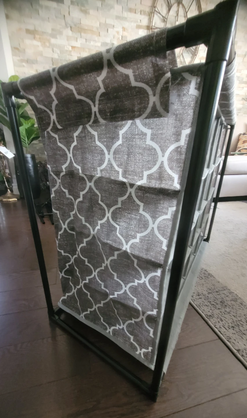 12-Compartment Fabric Shoe Organizer - photo 4