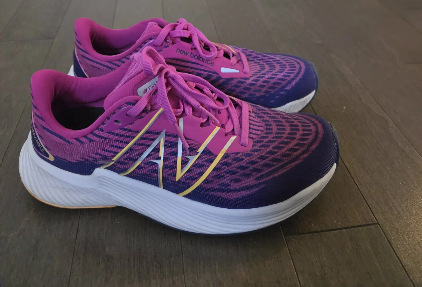 New Balance Pink & Purple Running Shoes – US Size 7