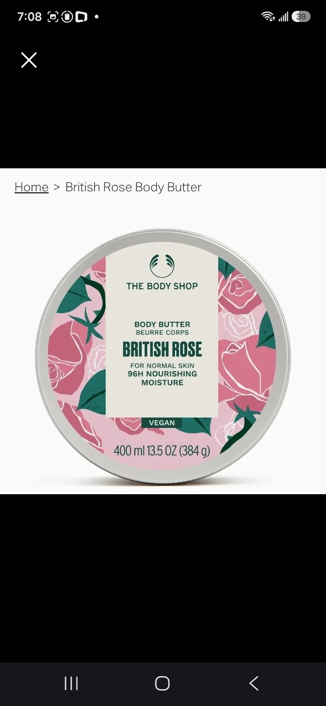 2pk The Body Shop Body Butters (British Rose and Shea) - photo 2