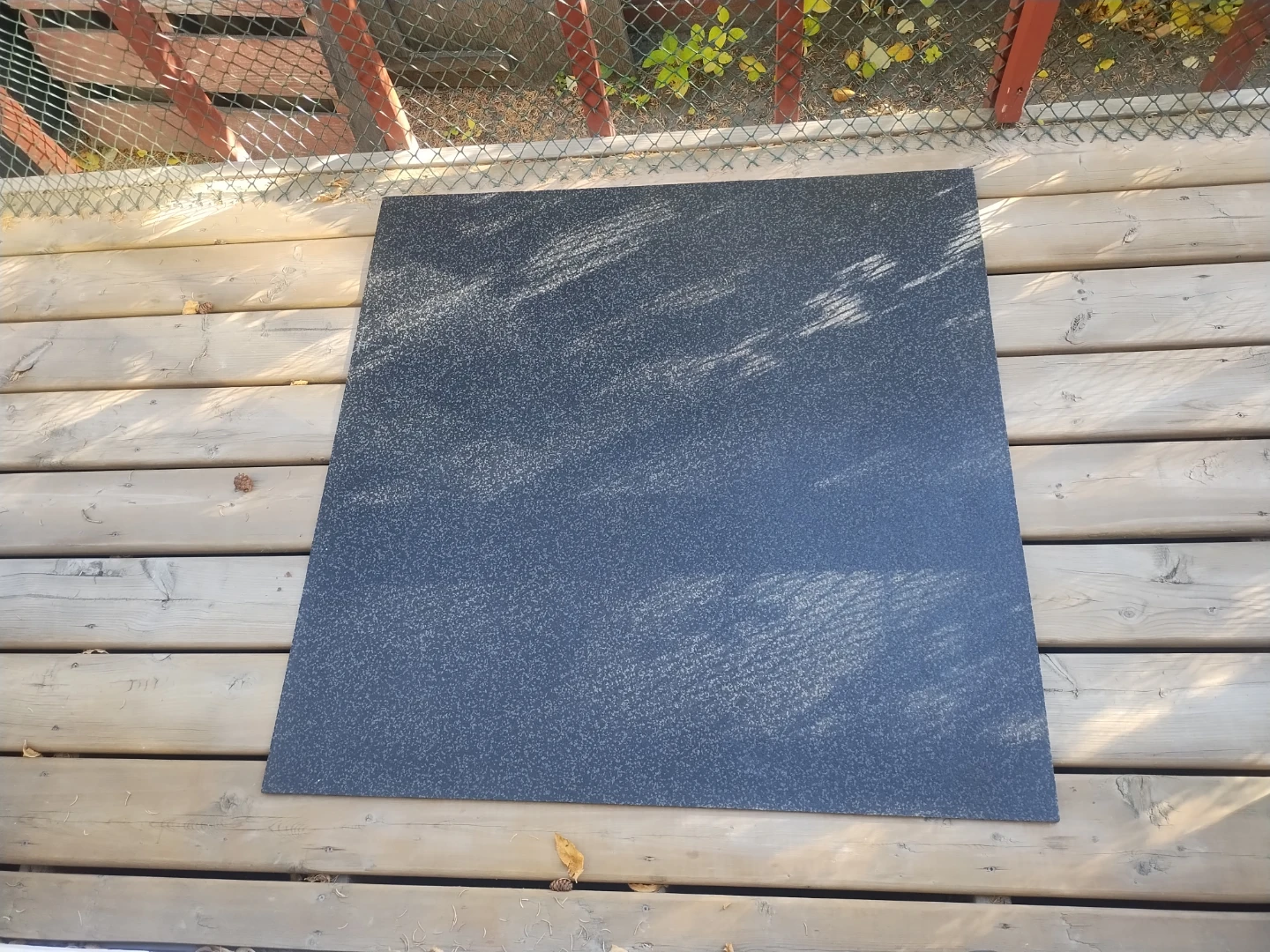 Exercise Equipment Mat - 39" x 39"