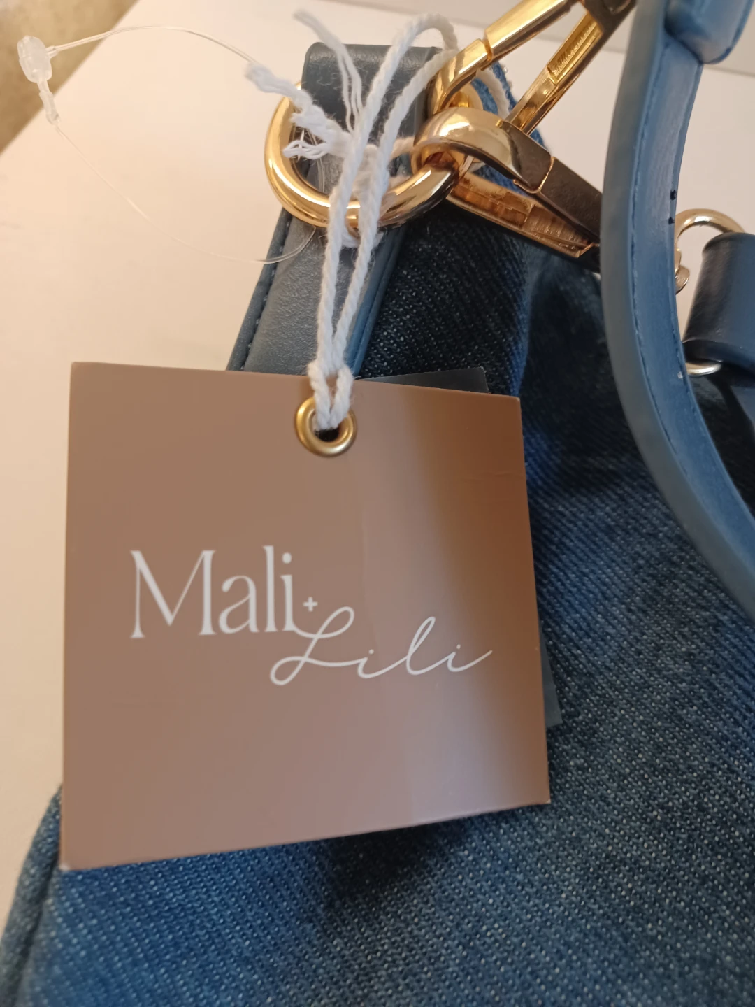 Mali+Lili Blue Denim Hobo Bag - photo 3