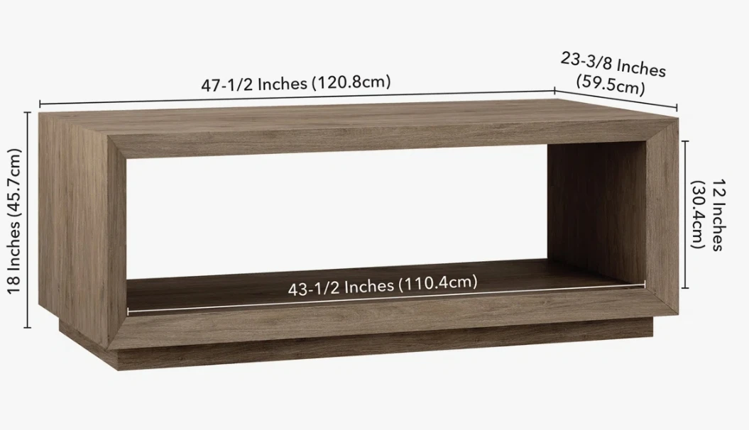 Modern Wood Coffee Table - photo 4