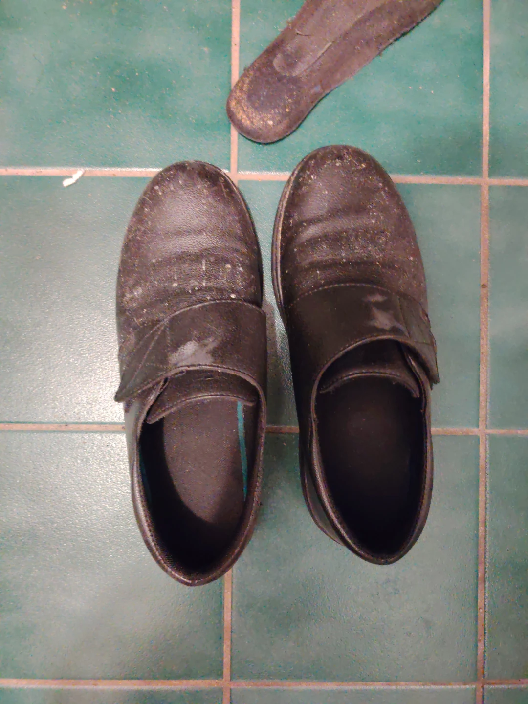 Black Slip-On Shoes