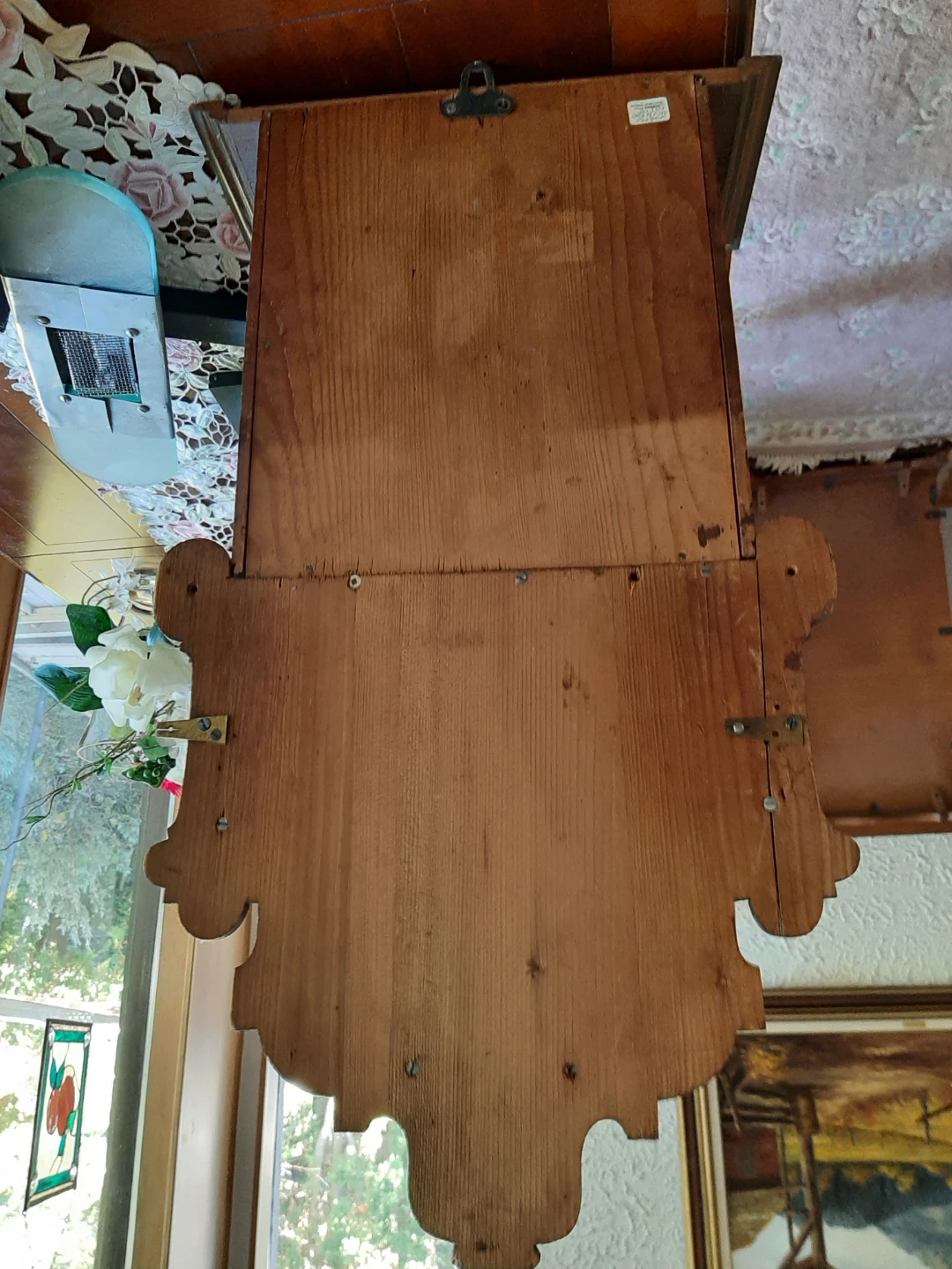 Vintage Wooden Wall Clock - photo 3